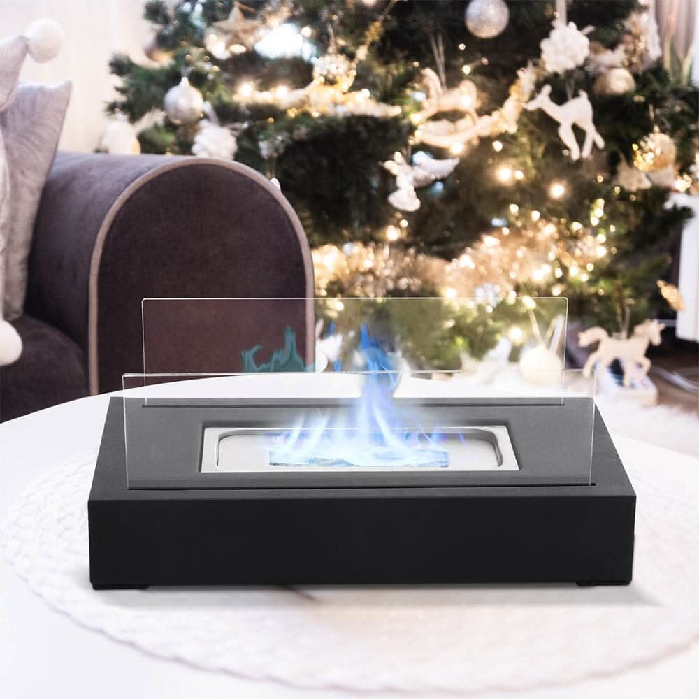 Tabletop Bio Ethanol Fireplace – Real Flame | Portable Indoor & Outdoor Use