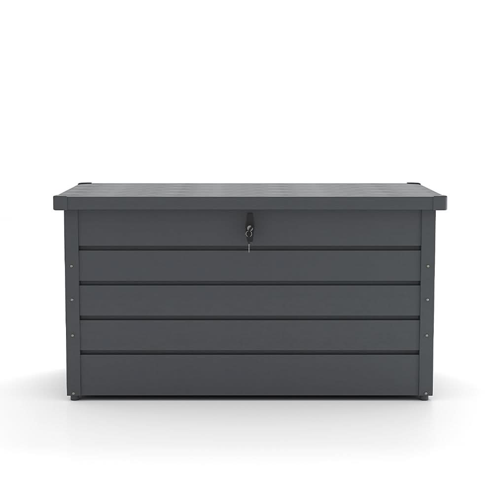 350L Steel Garden Steel Box  Patio Waterproof Storage Box