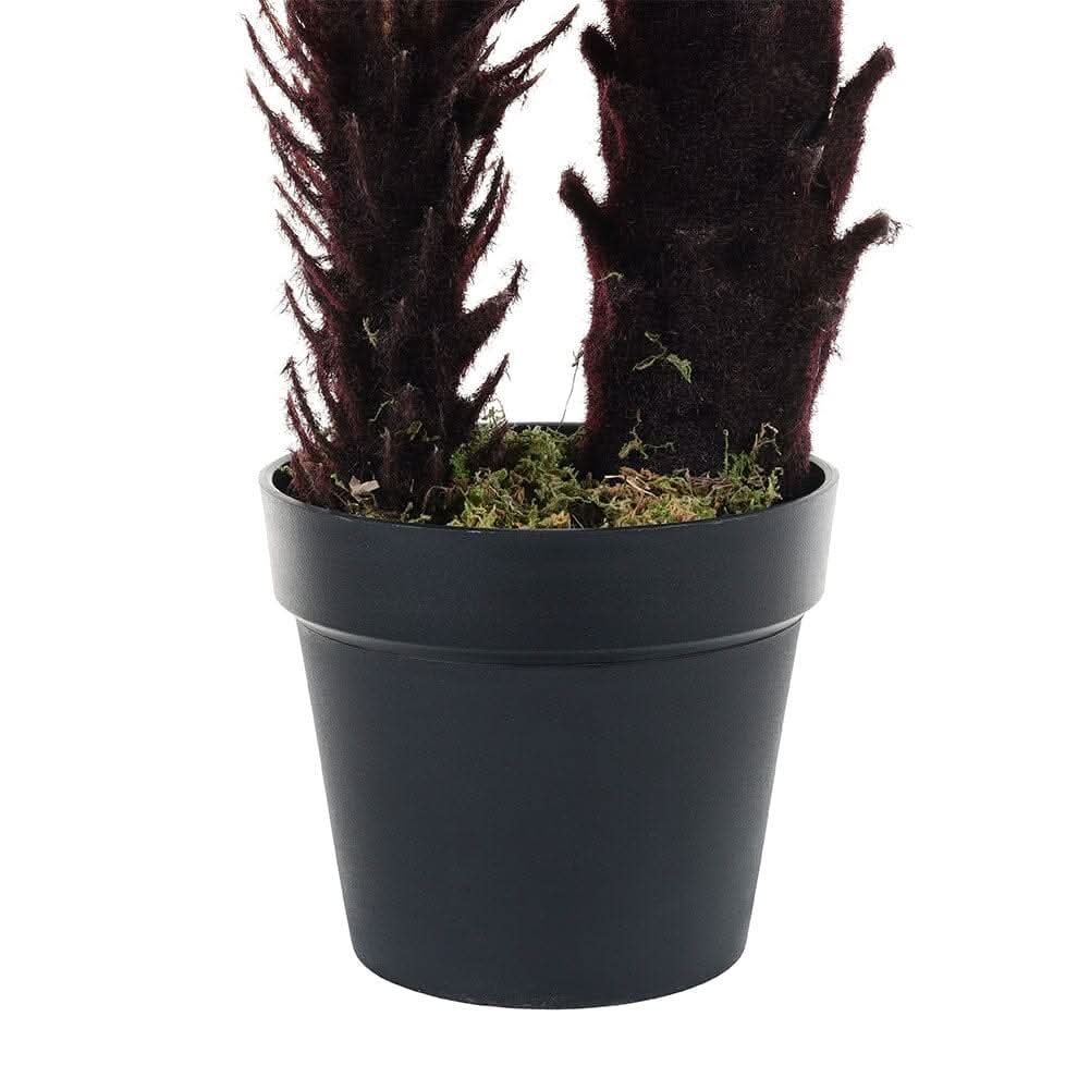 Artificial Double Cycas Decorative Plant in Planter