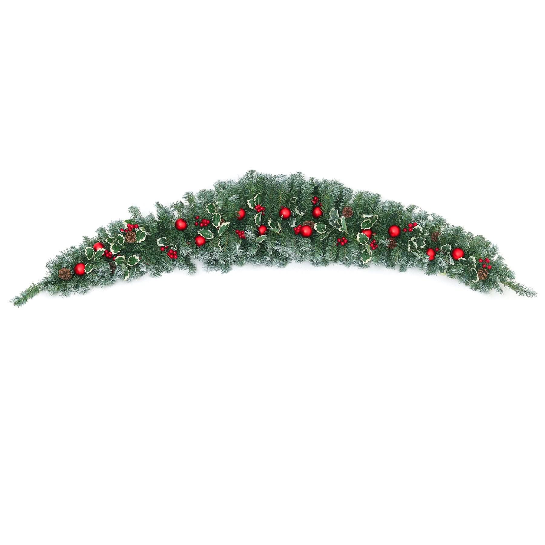 1.8m Christmas Rattan Horn Decoration