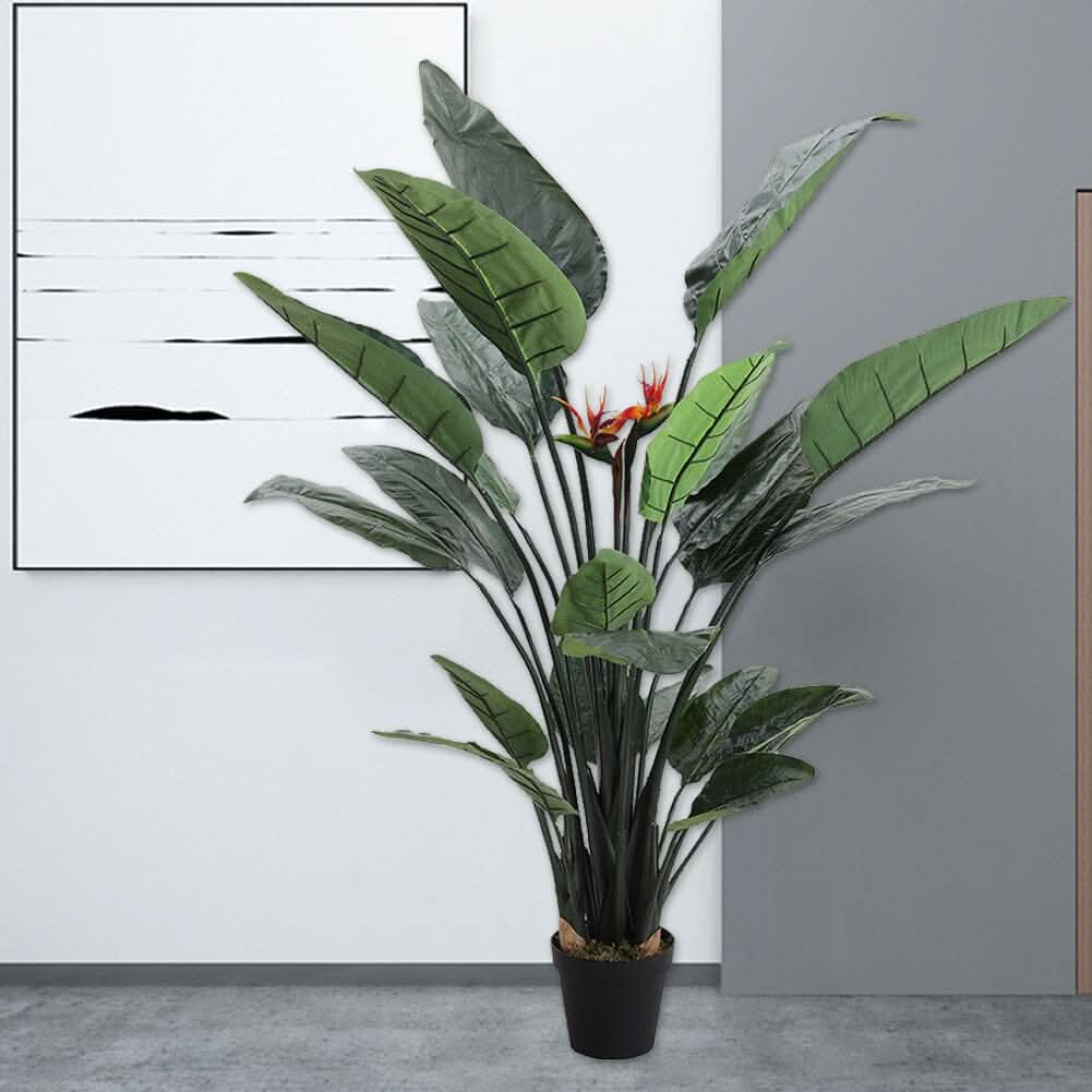 180cm Artificial Potted Bird of Paradise Palm Tree