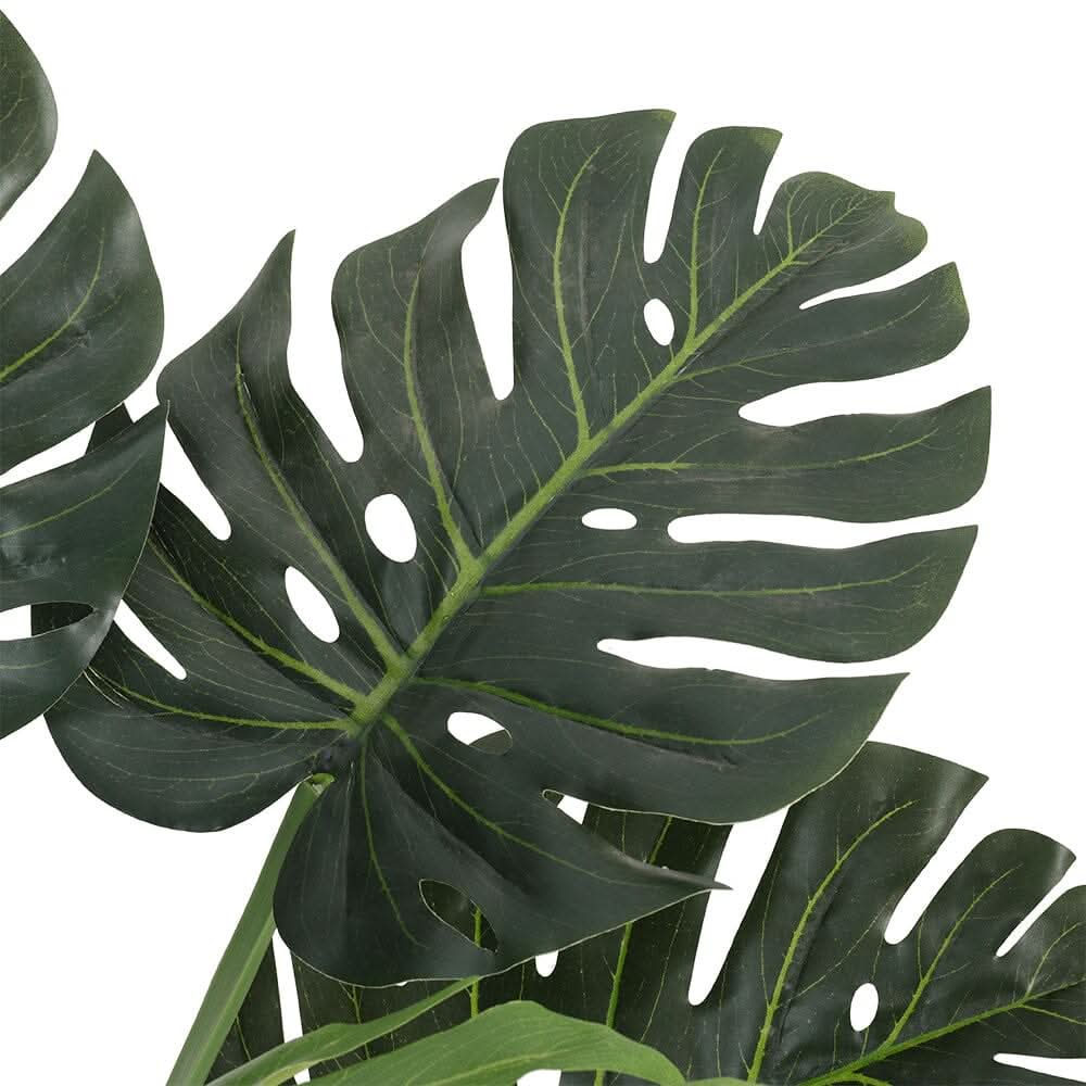 Artificial Tropical Monstera Tree Faux Plant in Pot