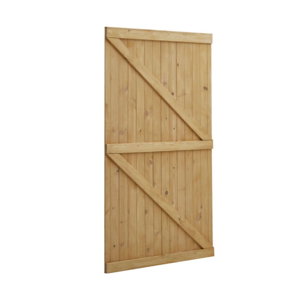 4ft/6ft H Pine Wood Garden Gate with Latch