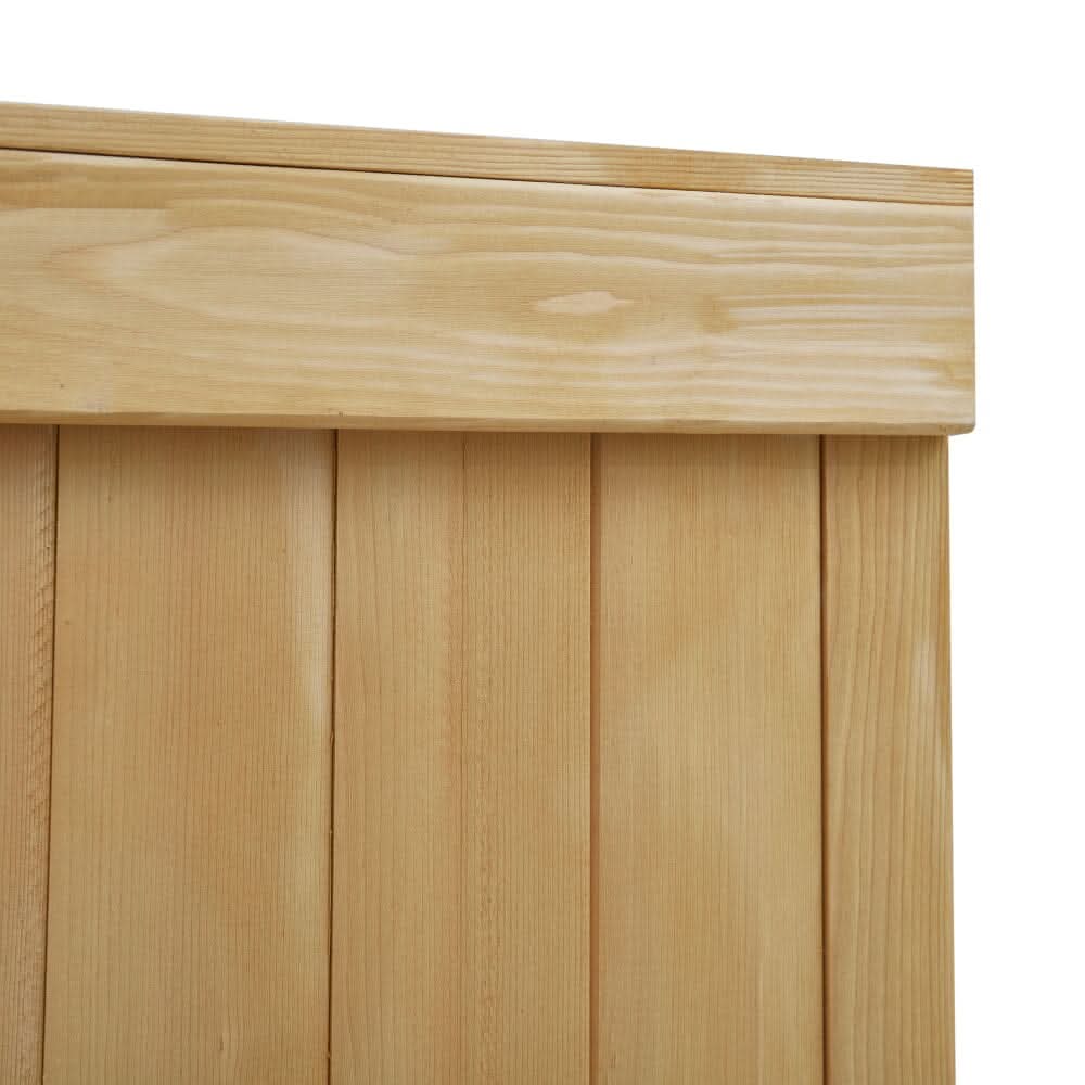 4ft/6ft H Pine Wood Garden Gate with Latch