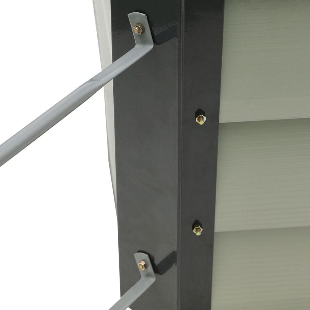 Outdoor Metal L-Shaped Raised Garden Bed