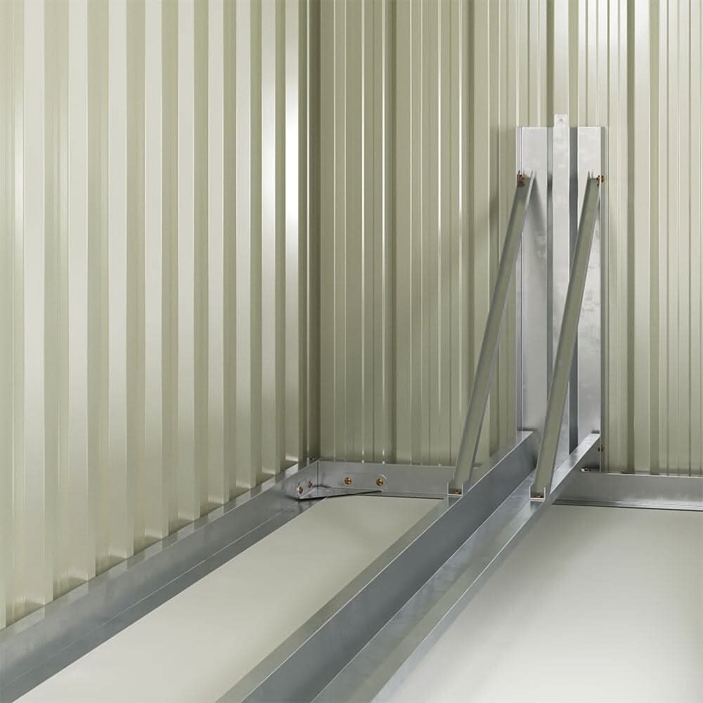 6×6FT Outdoor Lockable Bike Storage Shed
