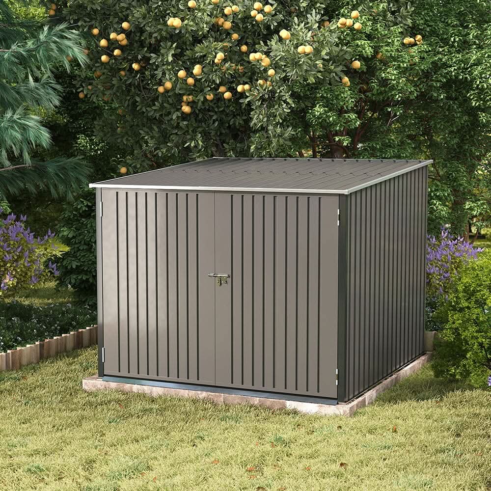 6×6FT Outdoor Lockable Bike Storage Shed