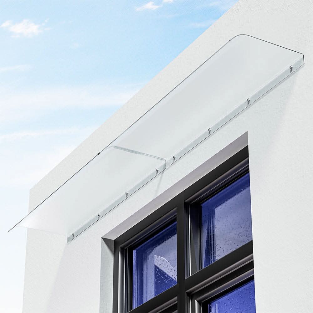 1M / 1.2M / 1.6M / 2M Frosted Awning Canopy for Window and Door