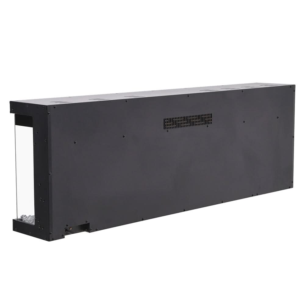 70/80-Inch 3-Sided Wall Mounted Electric Fireplace 12 Flame Colours