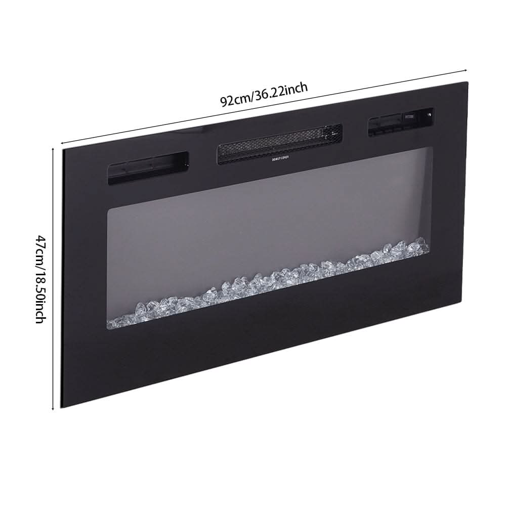70inch W Modern LED TV Stand with 12 Colour Electric Fireplace