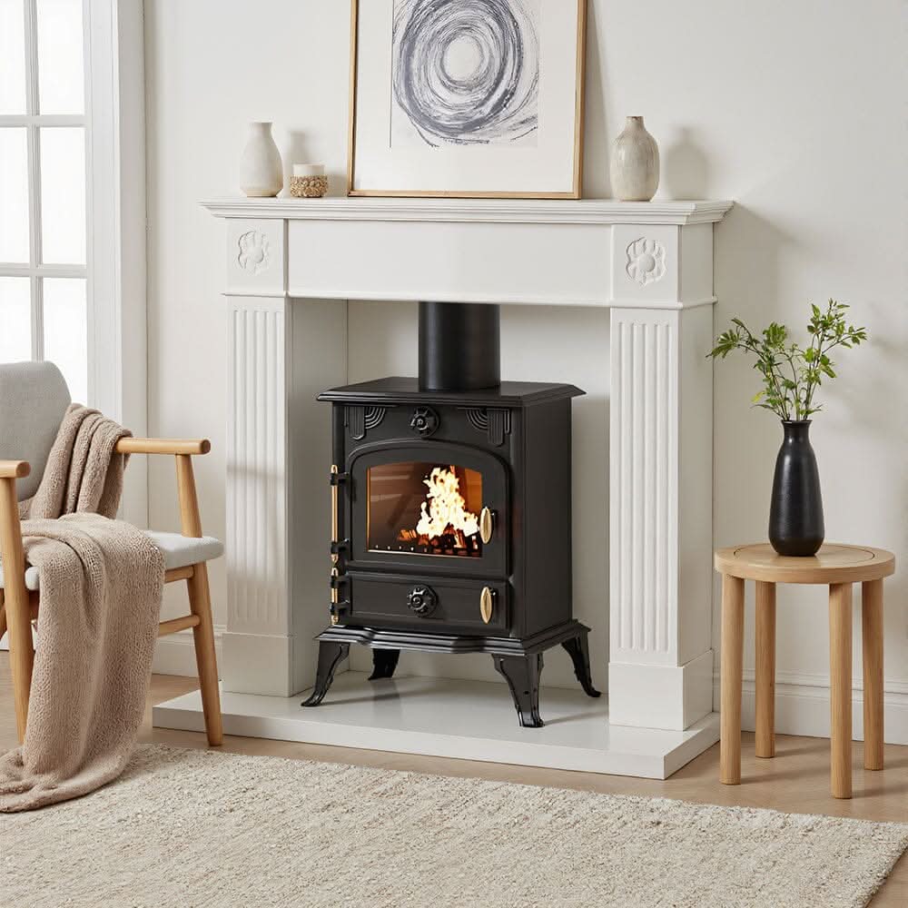 Cast Iron Fireplace | DEFRA Approved Wood Burner | UKCA Certified