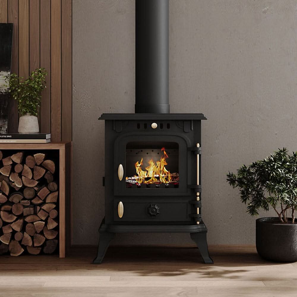 Cast Iron Fireplace | DEFRA Approved Wood Burner | UKCA Certified