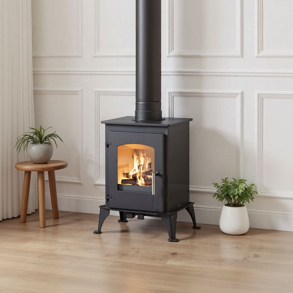 Cast Iron Fireplace – Victorian Style Wood Burning Fireplace Insert & Freestanding Heater