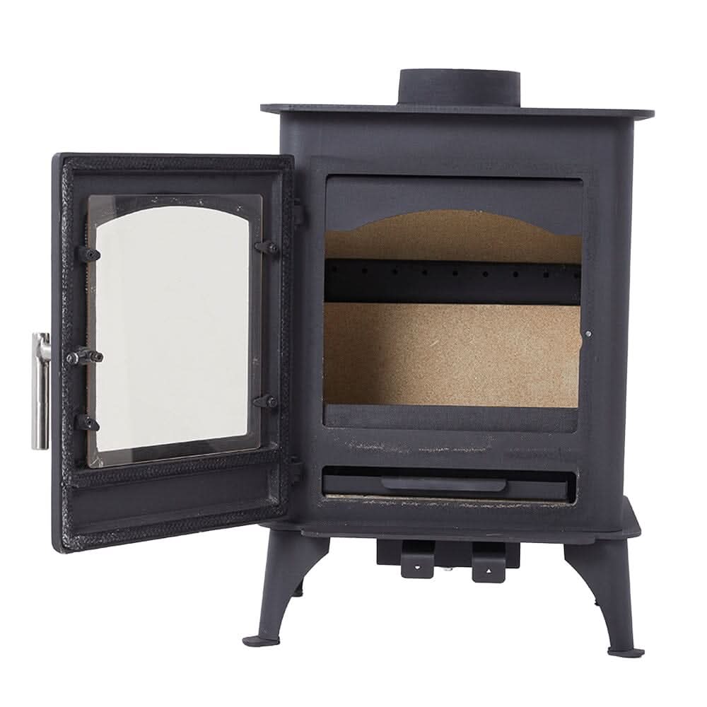 Cast Iron Fireplace – Victorian Style Wood Burning Fireplace Insert & Freestanding Heater
