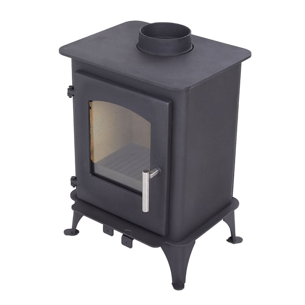 Cast Iron Fireplace – Victorian Style Wood Burning Fireplace Insert & Freestanding Heater