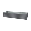 240×80×45CM Grey Metal Raised Garden Bed