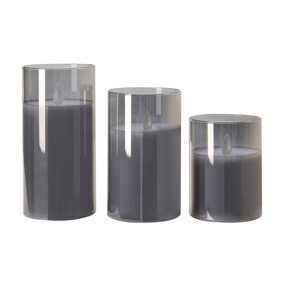 Elegant LED Remote-Controlled Flameless Candle Set