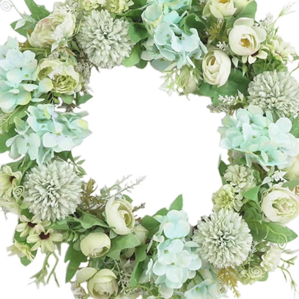 Spring Artificial Peony Wreath Mixed Flowers for Wedding Decor