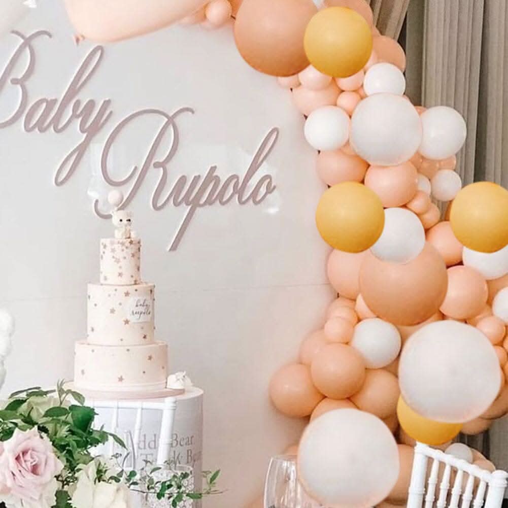 50pcs Wedding Birthday Background Wall Scene Decoration Balloon Combination Set 4