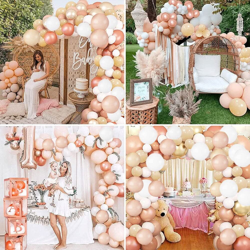 50pcs Wedding Birthday Background Wall Scene Decoration Balloon Combination Set 4