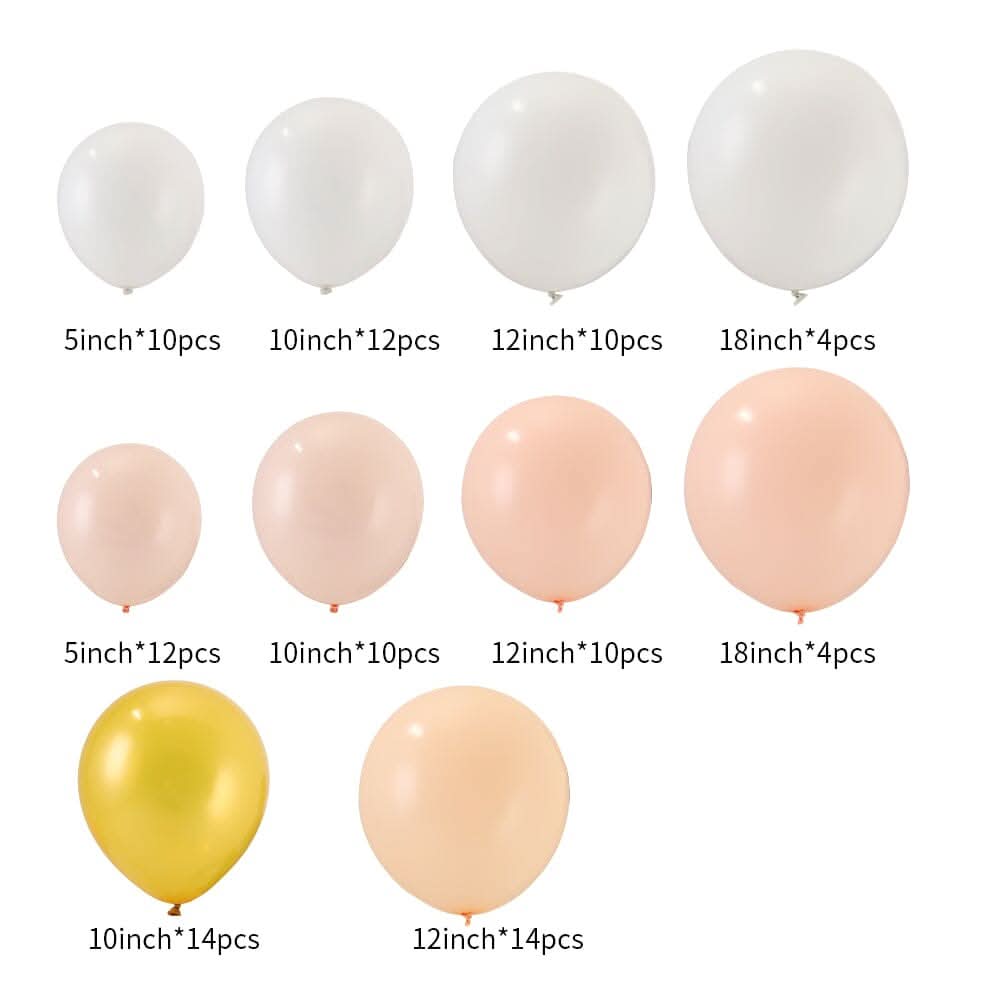 100pcs Wedding Birthday Background Wall Scene Decoration Balloon Combination Set 4