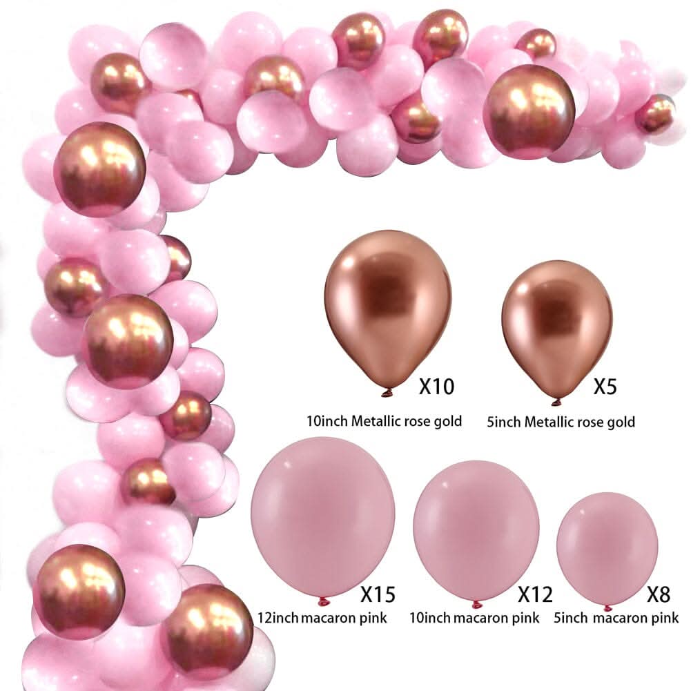 50pcs Wedding Birthday Background Wall Scene Decoration Balloon Combination Set 5