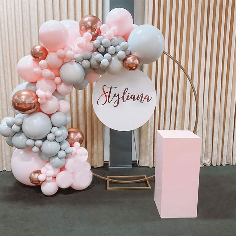 60pcs Wedding and Birthday Decoration Polka Dot Balloon Set 2