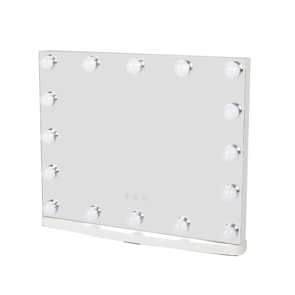 50cm W Rectangle Hollywood LED Lighted Cosmetic Mirror