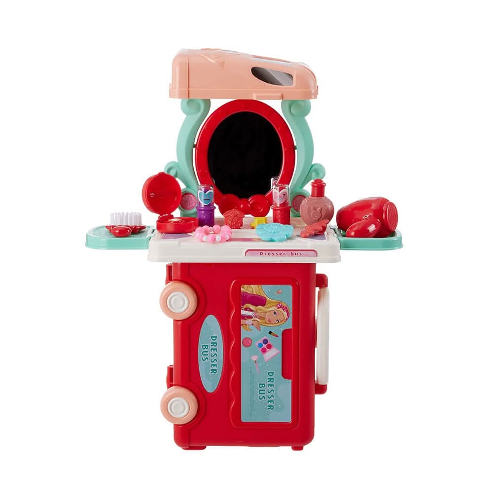 Joyful Bus Vanity Table for Kids