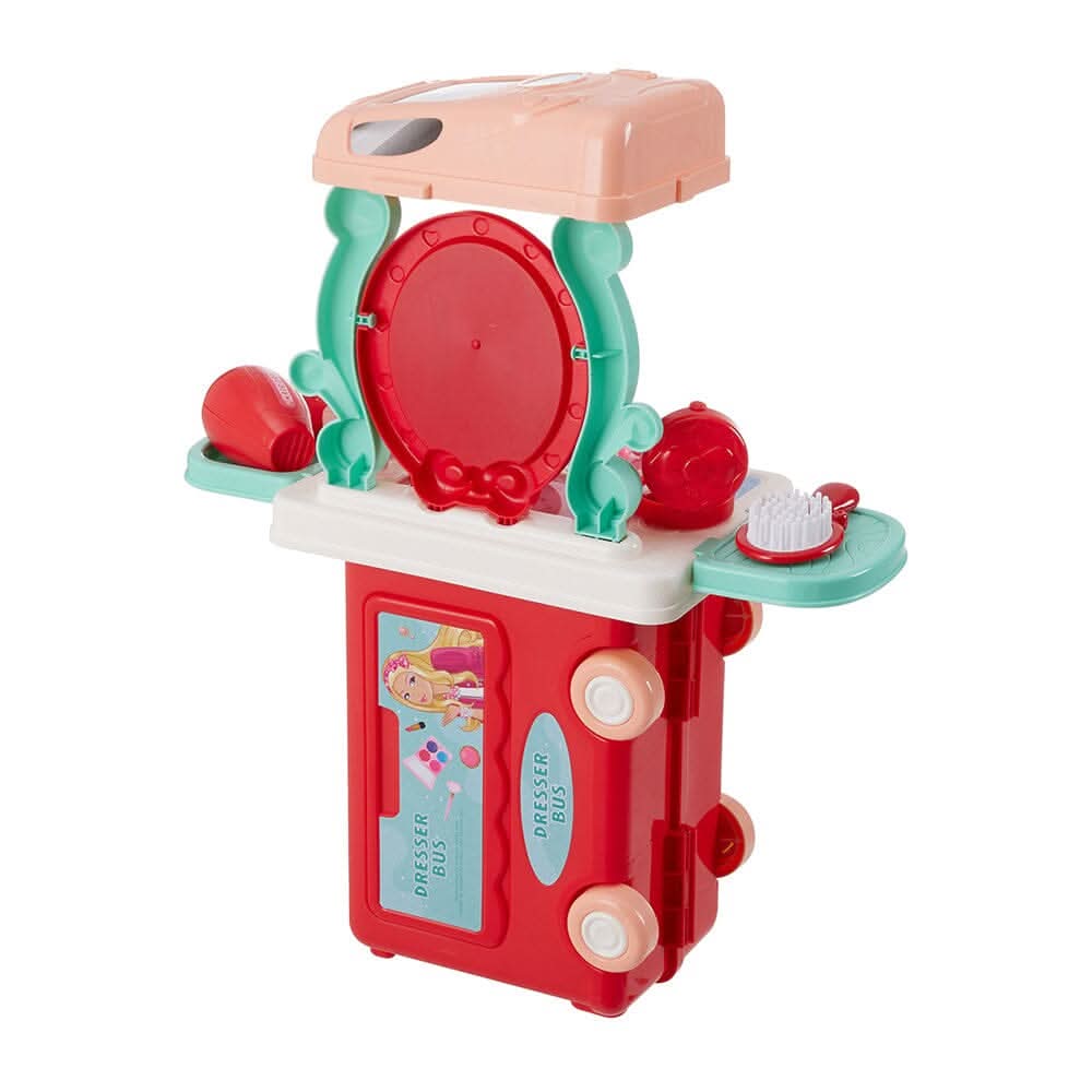 Joyful Bus Vanity Table for Kids