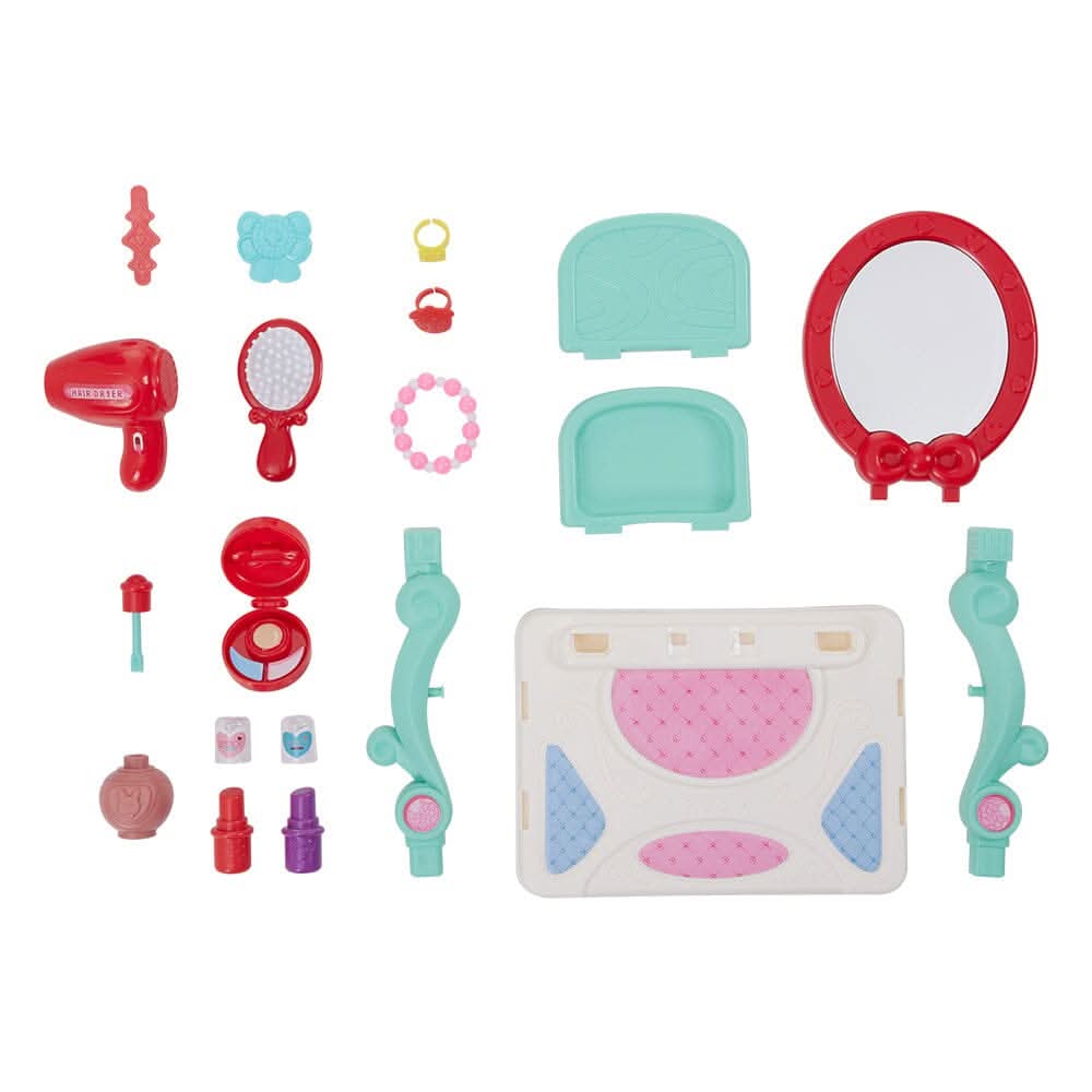 Joyful Bus Vanity Table for Kids