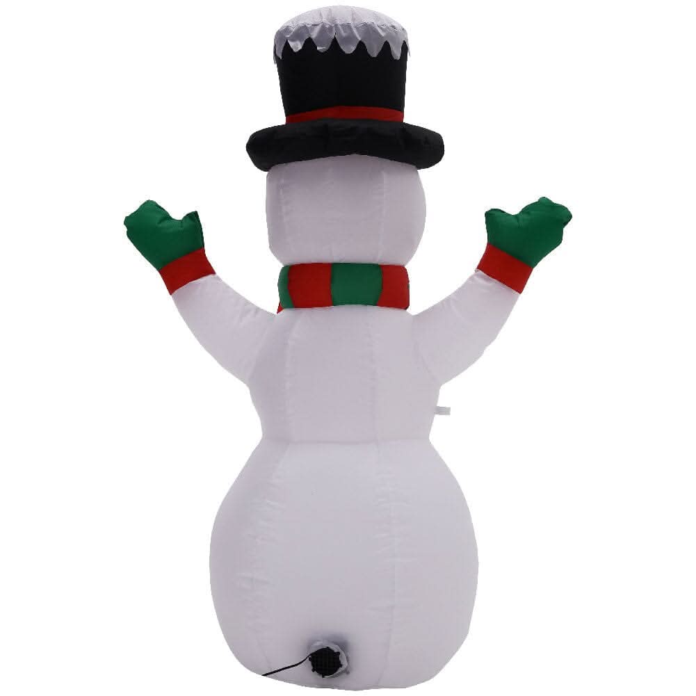 Inflatable Snowman 120cm Christmas Decoration