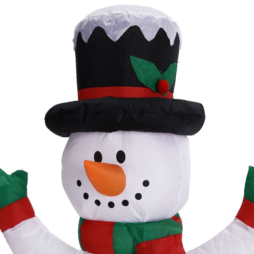 Inflatable Snowman 120cm Christmas Decoration