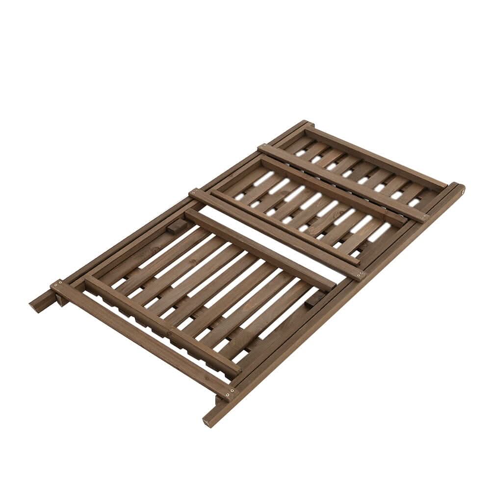3 Tier Wooden Flower Stand Plant Display Shelf Storage Rack Pot Holder Outdoor