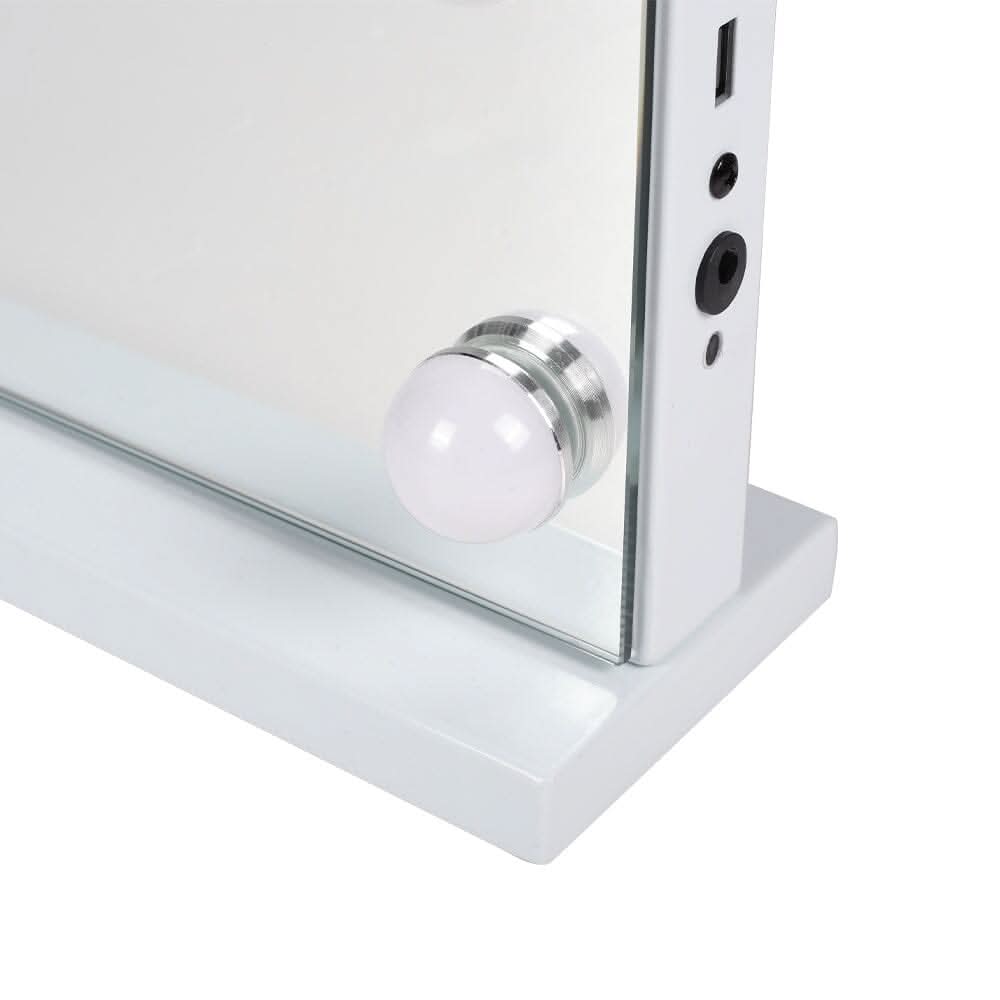 Hollywood LED Vanity Mirror with Bluetooth White
