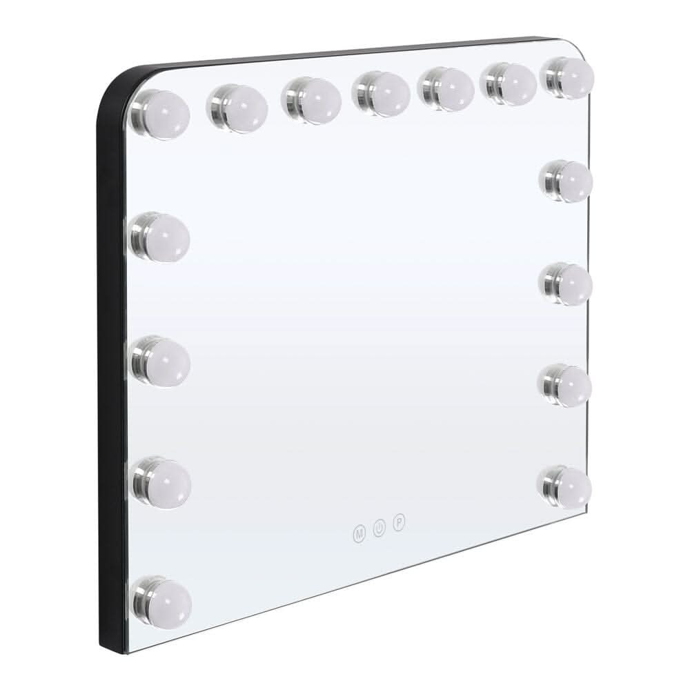 Frameless Hollywood Vanity Mirror with 11 Dimmable Lights