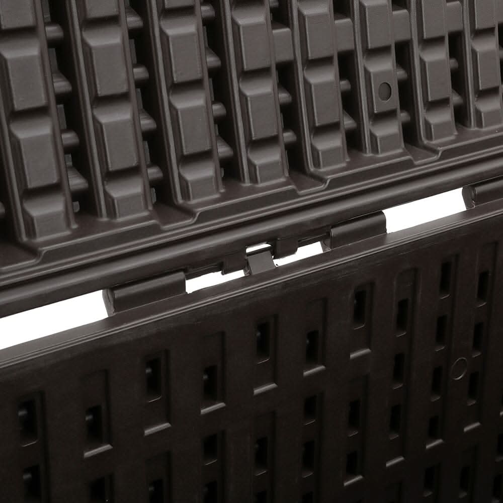 127cm W Rattan Garden Storage Outdoor Deck Box