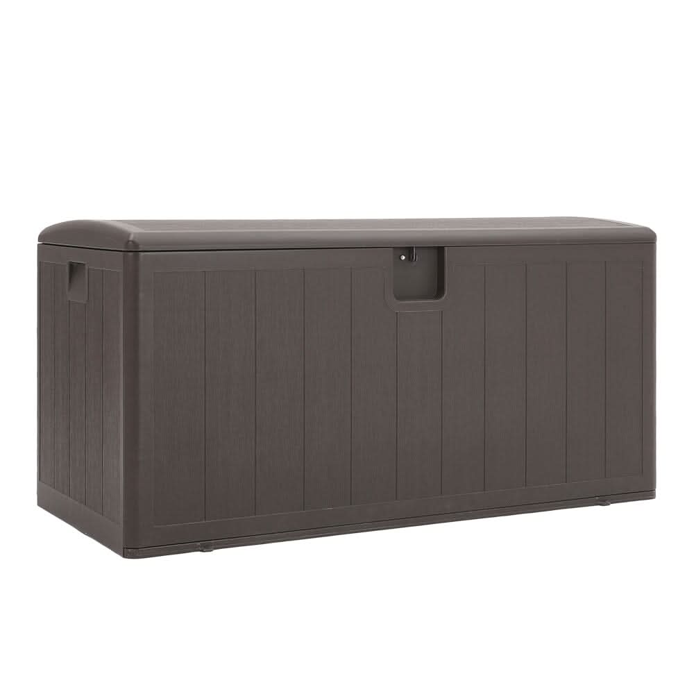 127cm W Rattan Garden Storage Outdoor Deck Box