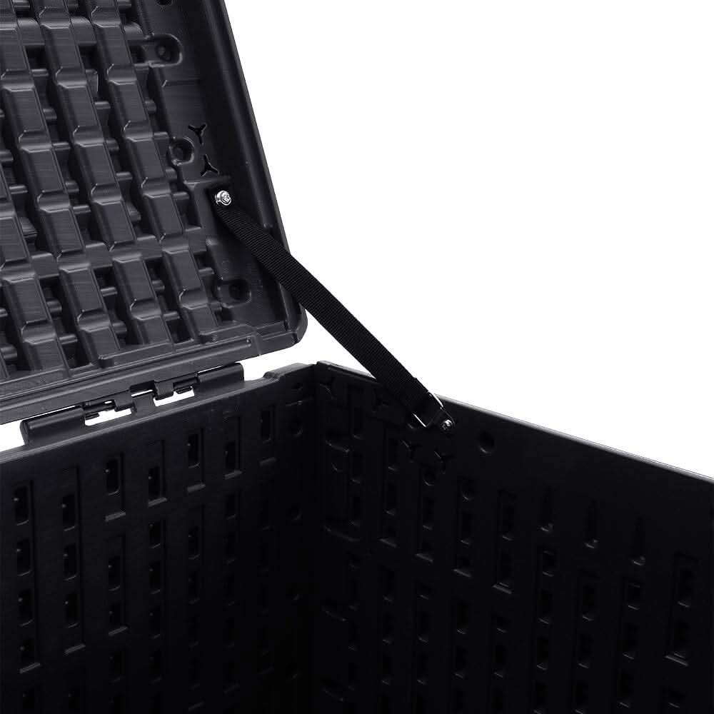 127cm W Rattan Garden Storage Outdoor Deck Box