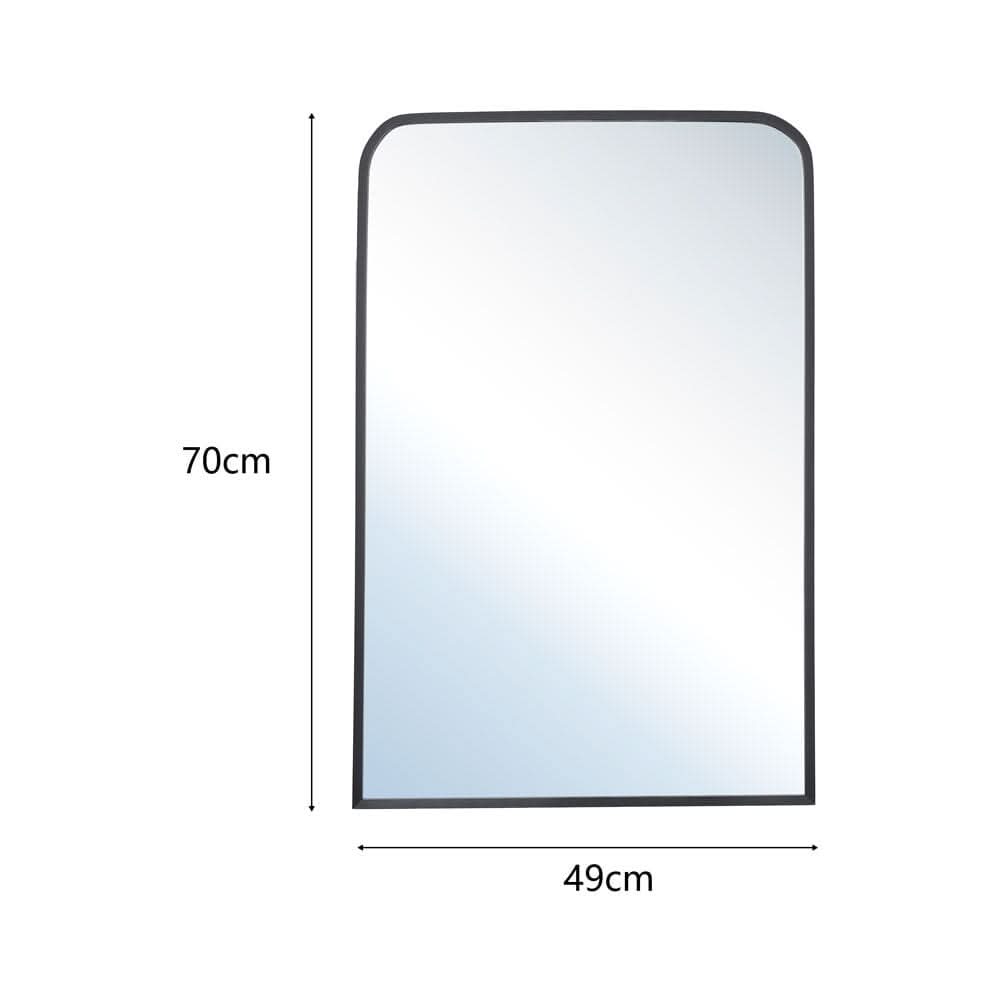 Contemporary Arched Bathroom Wall Mirror