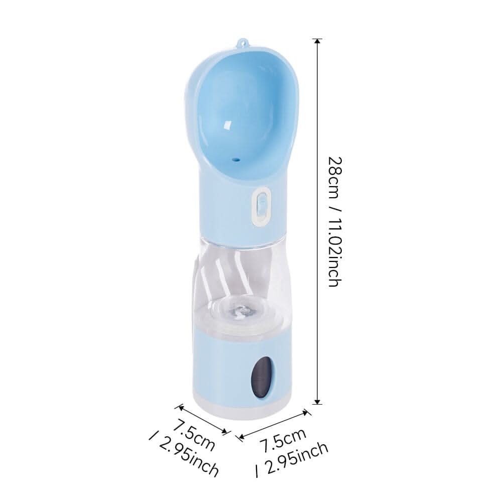 4 in 1 Travel Dog Water Bottle