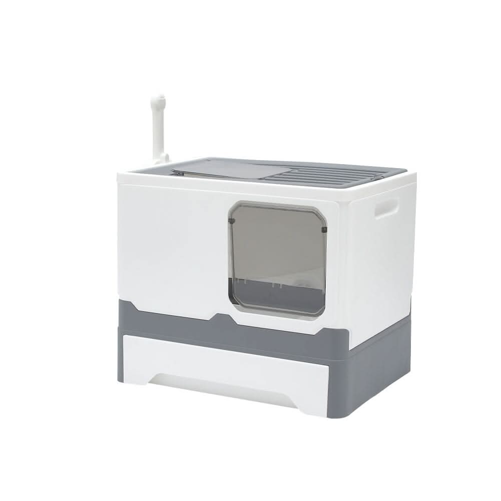 Anti Splash Enclosed Cat Litter Box