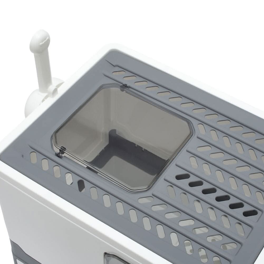 Anti Splash Enclosed Cat Litter Box