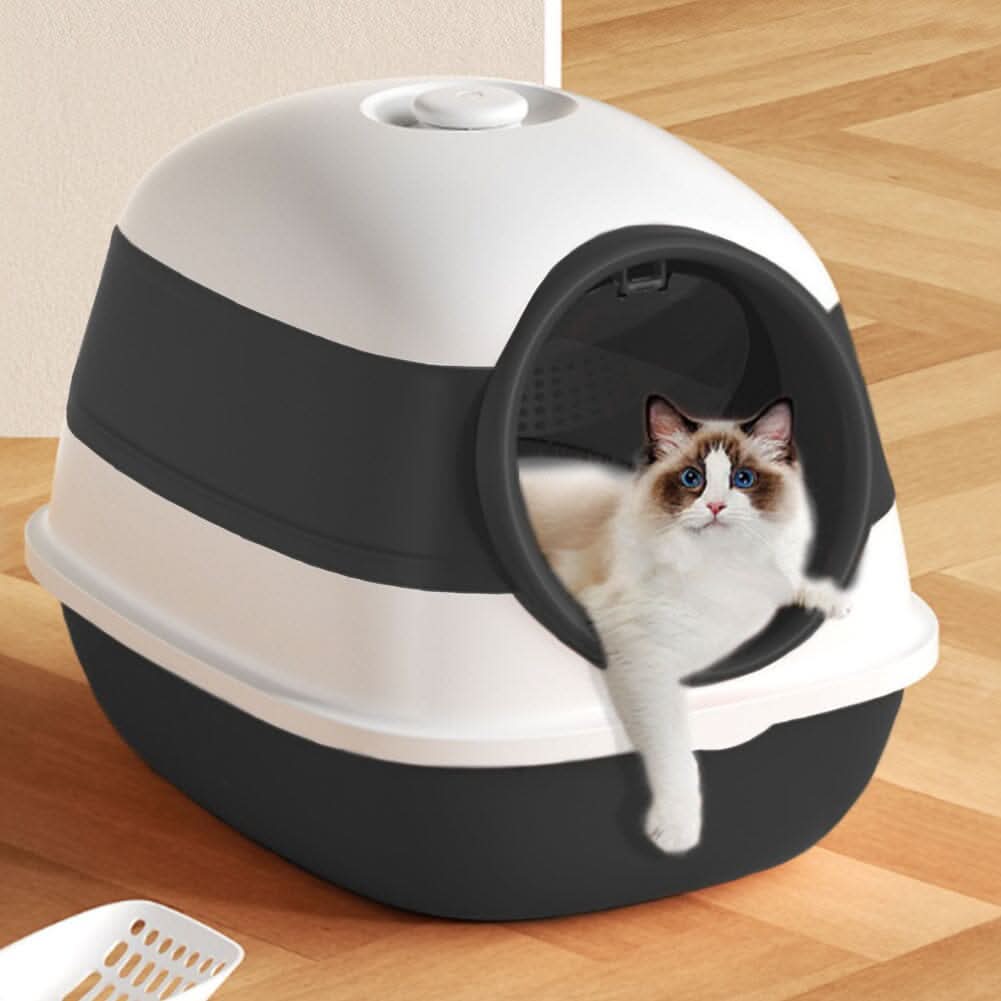 Extra Large Hooded Cat Litter Box
