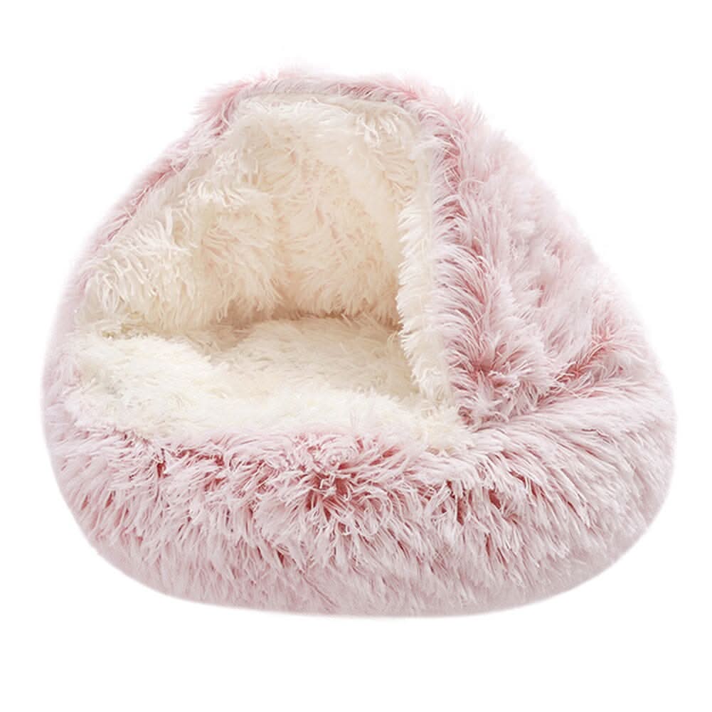 Soft Plush Pet Bed for Cats and Dogs