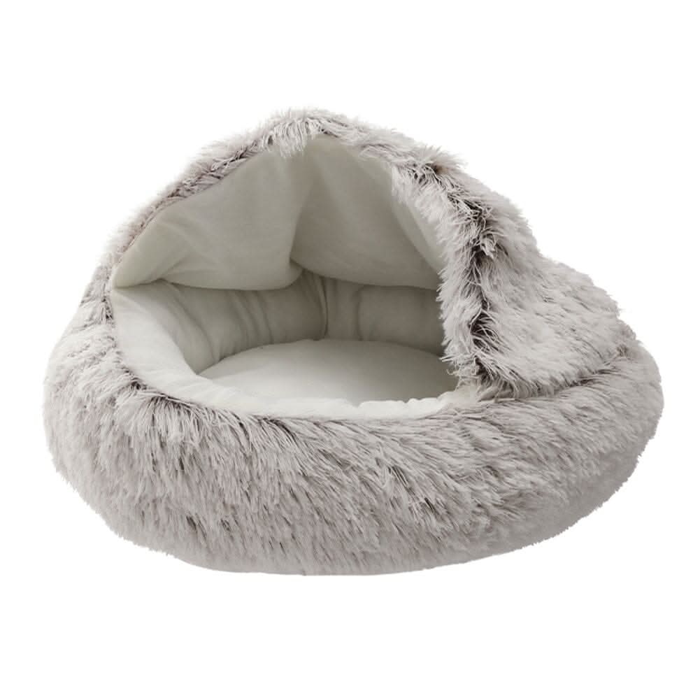 Soft Plush Pet Bed for Cats and Dogs