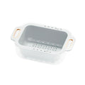 Arctic White Double-Layer Retractable Drain Basket PP PET Material