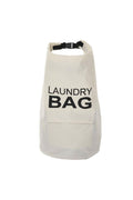 Off White Foldable Laundry Bag Oxford Cloth PE Coating