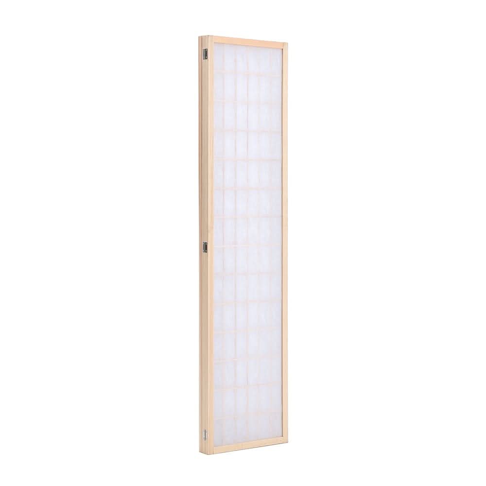 3/4 Panel Solid Wood Folding Room Divider Screen Stylish and Functional Partition