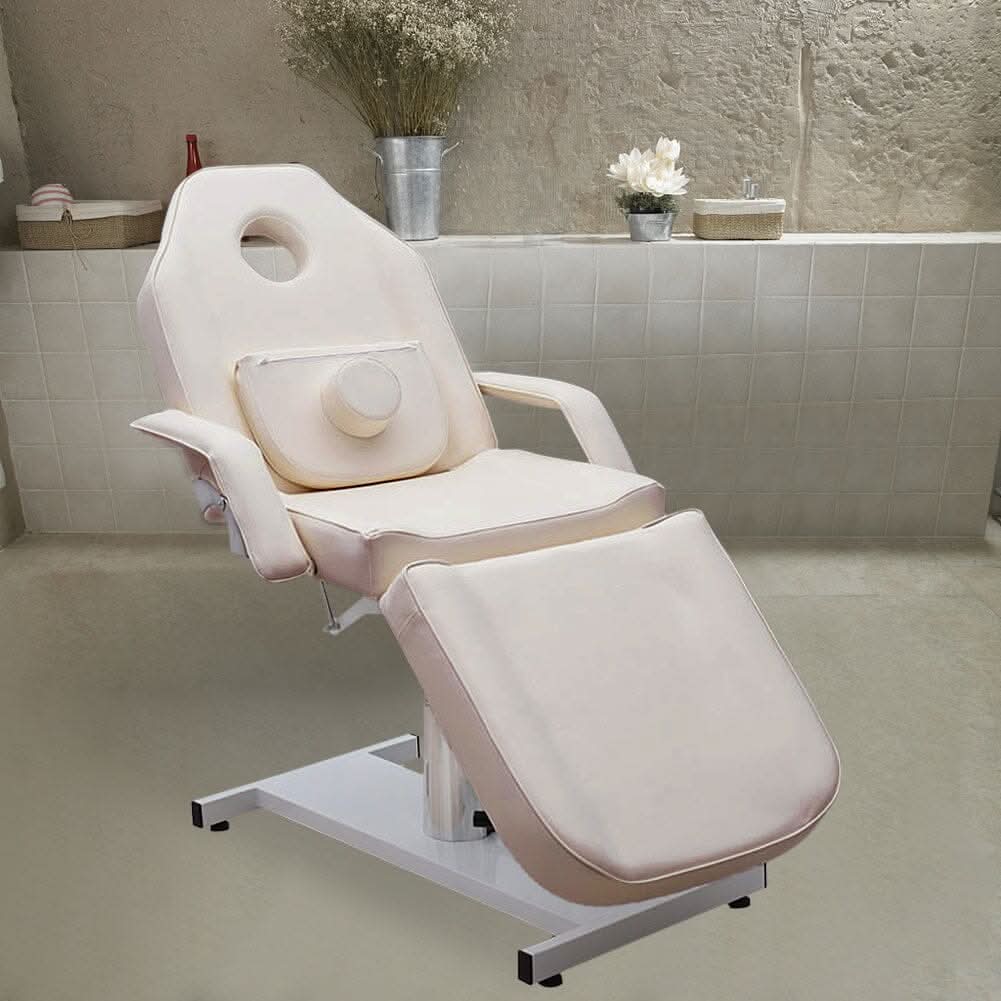 Adjustable PVC Leather Beauty Salon and SPA Treatment Bed